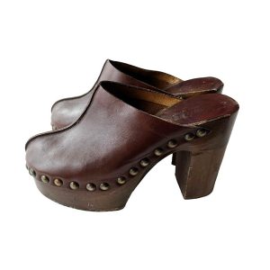 Sabots bois cuir Florentine