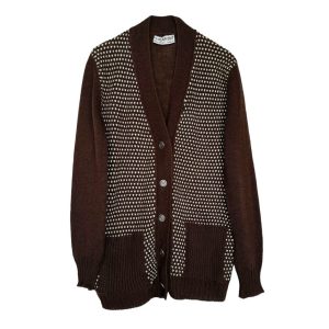 Gilet brun laine Ted Lapidus