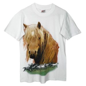 T-shirt Hanes Horses