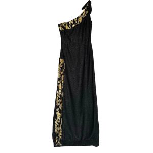 Robe longue asymétrique Crazy Horse