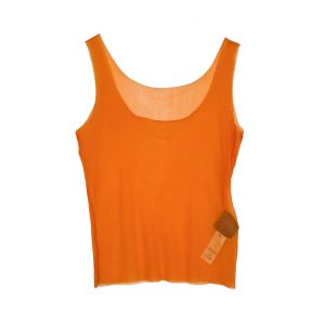 Débardeur élasthane orange Kenzo