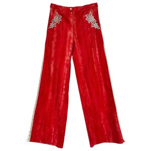 Pantalon kid pattes d’elephant corail Bloch