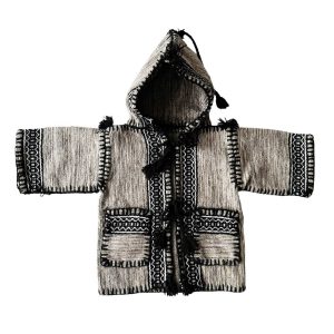 Burnous lainage kid beige