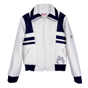 Blouson Moniteur bleu blanc