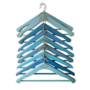 Cintres bois bleus Nicoll