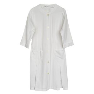 Blouse blanche à la toile d’avion