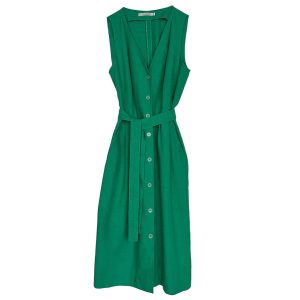 Robe verte coton Guy Laroche