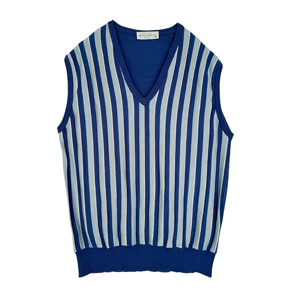 Pull débardeur col V Montagut – Image 2