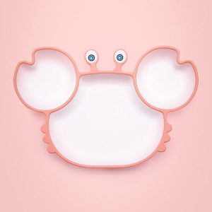 Assiette compartimentée – Petit crabe