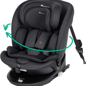 Bebeconfort RevolveFix 360 i-Size, Siège Auto Pivotant 0-12 Ans, 40-150 cm, Full Black