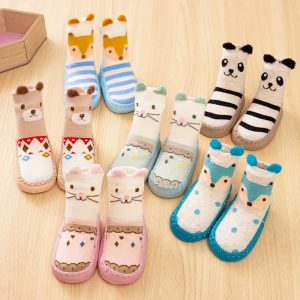 Chaussons Chaussettes Bébé Antidérapantes