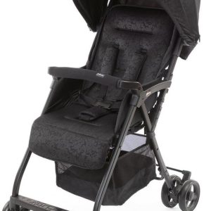 Poussette Canne Chicco OHlalà 3 – Ultra légère, compacte et inclinable – Jet Black
