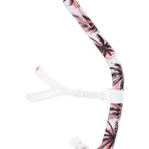 Tuba de natation Printed Bullet Head - Fiery Coral Palms