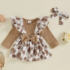 Ensemble 3 pièces Bébé Fille