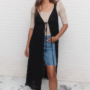 Twiggy | Veste robe noire