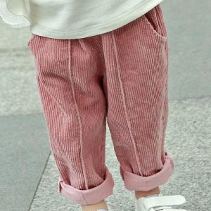 Pantalon en Velours Bébé