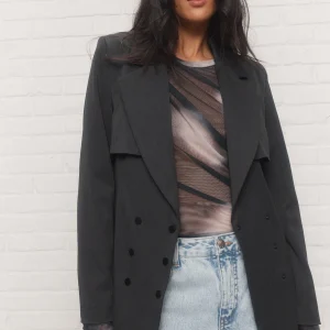 Joya | Veston noir ajusté