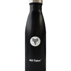 Bouteille d'eau en acier inoxydable All Tides - Noir