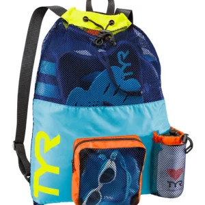 Sac à dos Big Mesh Mummy 40L  - Bleu/Jaune