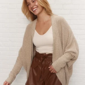 Martie | Veste beige brillante