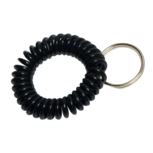 Bracelet spirale pour sifflet - Noir