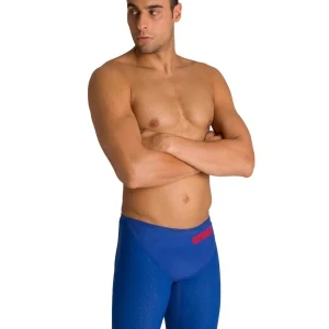 Maillot de compétition Powerskin Carbon Glide Jammer pour hommes- Bleu