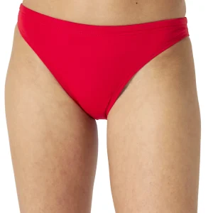 Bas de maillot Solid Classic pour femmes - Rouge
