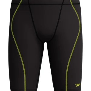 Maillot de compétition Fastskin Hyperspark Jammer pour hommes - Electro Static/Noir