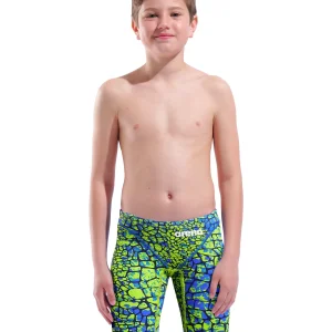 Maillot de compétition Powerskin St Next Jr Jammer pour garcons E.L. - Snake Green