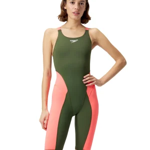 Maillot de compétition Solid Vanquisher Kneeskin pour femmes - Siren Red