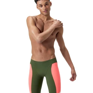 Maillot de compétition Solid Vanquisher Jammer pour hommes - Siren Red