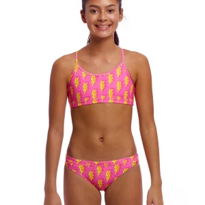 Maillot de bain deux-pièces Raceback pour filles - Stunner