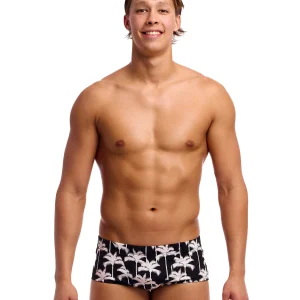 Brief de natation Classic Trunk pour hommes - Palm Night