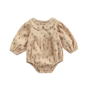 Body manche longue à fleur