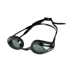 Lunettes de natation Tracks - Noir/Fumée