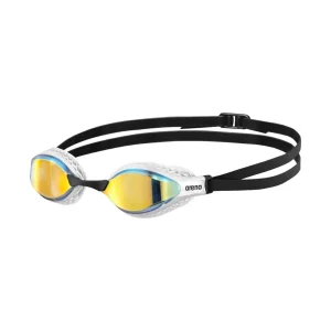 Lunettes de natation Air-Speed Mirror - Jaune/Blanc