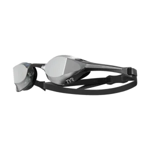 Lunettes de natation Tracer-X-Elite Racing Mirrored - Noir/Argent