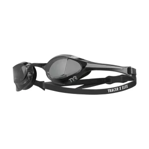 Lunettes de natation Tracer-X-Elite Racing - Noire/Fumée