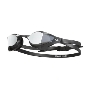 Lunettes de natation Tracer-X RZR Mirrored Racing - Noir/Gris