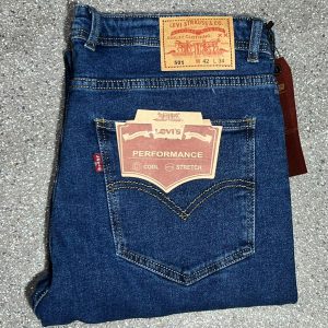 Jean Homme Bleu d’Eau – Fraîcheur & Style Estival