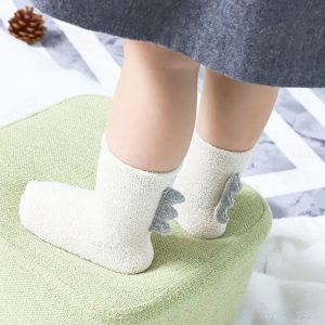 Chausson Chaussette Antidérapant Bébé Dinosaure