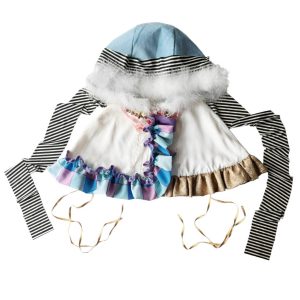 Mini cape Zan pastel