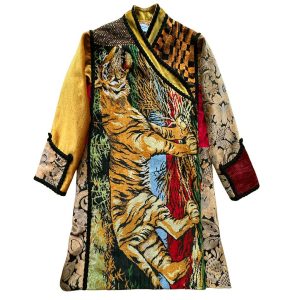 Bengal Tiger velvet coat
