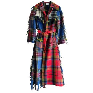 Trench Quadritartan laine