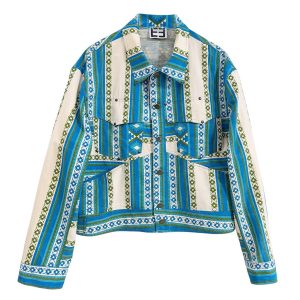 Vegas Jacket Toile Mykonos