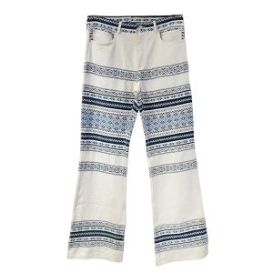 Flare 6 Poches Toile Blue Basque