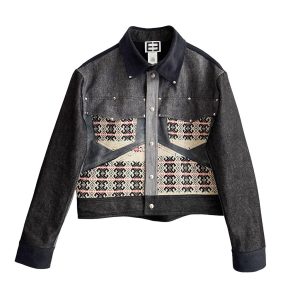 Vegas Jacket Mix Grey Denims