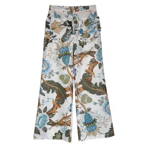 Ensemble top et flare butterfly coton