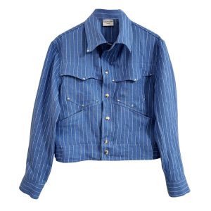 Vegas Jacket lin Bleu Deauville