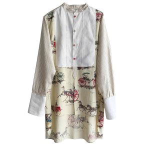 Chemise coton Plastron cochers